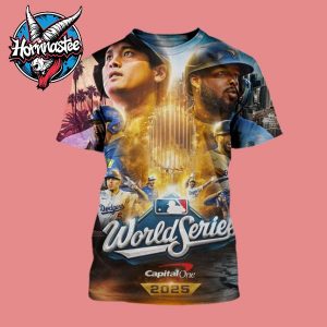 MLB World Series Capital One 2025 Toronto Blue Jays vs Los Angeles Dodgers All Over Print Shirt MLB World Series Capital One 2025 Toronto Blue Jays vs Los Angeles Dodgers All Over Print Shirt