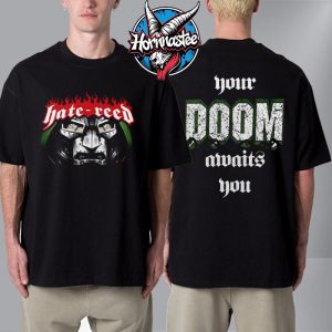 Marvel Studios Hate Reed Your Doom Awaits You Unisex T Shirt Two Sided Marvel Studios Hate Reed Your Doom Awaits You Unisex T Shirt Two Sided