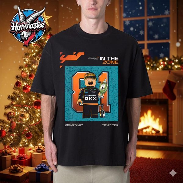McLaren Formula 1 Never Stop Racing Fan Art Competition Megan Claytor Unisex T Shirt