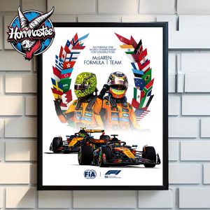 McLaren Formula 1 Team The Champion FIA Formula One Constructors World Champion Poster Home Decor Canvas