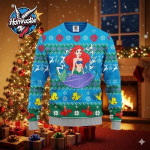 Mermaid Ugly Christmas Sweater Amazing Gift Funny Ugly Sweater Mermaid Ugly Christmas Sweater Amazing Gift Funny Ugly Sweater