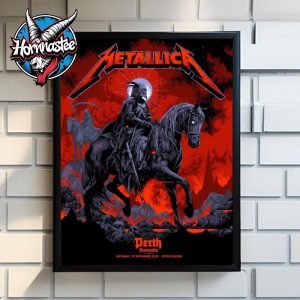 Metallica M72 Perth 2025 Event Poster In Australia At Optus Stadium On 1 November 2025 Poster Canvas Decor Metallica M72 Perth 2025 Event Poster In Australia At Optus Stadium On 1 November 2025 Poster Canvas Decor