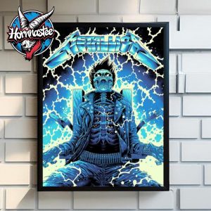Metallica Ride The Lightning Merchandise By Luke Preece M72 Perth At Optus Stadium In Australia 2025 Poster Canvas Decor Metallica Ride The Lightning Merchandise By Luke Preece M72 Perth At Optus Stadium In Australia 2025 Poster Canvas Decor