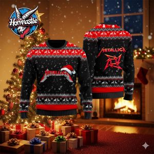 Metallica Ugly Christmas Sweater Custom Funny Ugly Sweater Metallica Ugly Christmas Sweater Custom Funny Ugly Sweater