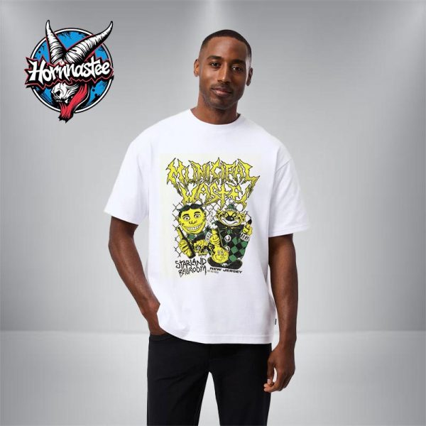 Municipal Waste Concert At Starland Ballroom On October 18 2025 New Jersey Unisex T Shirt