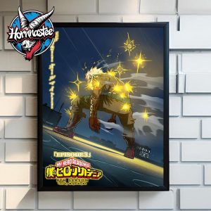 My Hero Academia Season 8 Final Season Episode 3 Bakugo Return Poster Canvas Decor