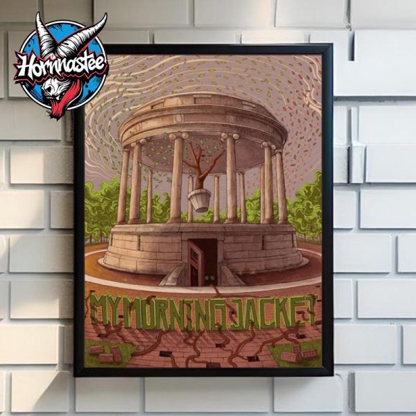 My Morning Jacket Boston MA Venue Poster At MGM Music Hall At Fenway On October 13 2025 Poster Home Decor Canvas