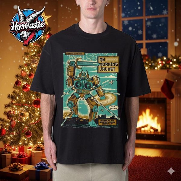 My Morning Jacket Newport KY Poster Show On October 20 2025 At Megacorp Pavilion Unisex T Shirt