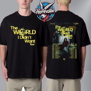 Natalie Jane The World I Didn’t Want Tour 2026 North America Schedule Tour Dates Unisex T Shirt Two Sided Natalie Jane The World I Didn’t Want Tour 2026 North America Schedule Tour Dates Unisex T Shirt Two Sided