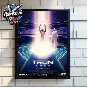 New Poster Tron Ares Worlds Will Collide Poster Home Decor Canvas