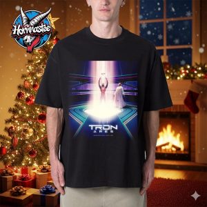 New Poster Tron Ares Worlds Will Collide Unisex T Shirt