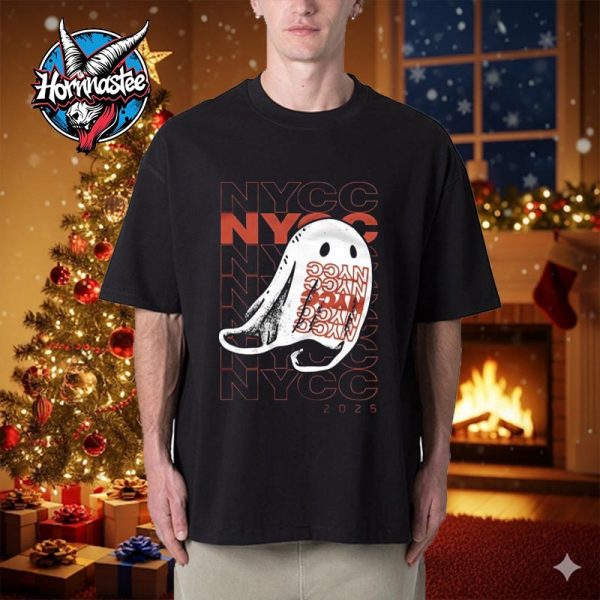 New York Comic Con NYCC Halloween Tee 2025 Plastic Bag Ghost Unisex T Shirt
