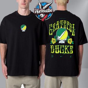 Nike x Class Trip x Grateful Dead x Oregon Grateful Ducks Roses Unisex T Shirt Two Sided Nike x Class Trip x Grateful Dead x Oregon Grateful Ducks Roses Unisex T Shirt Two Sided