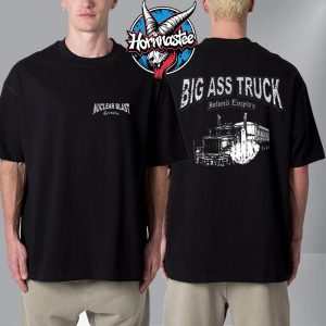 Nuclear Blast Records x Big Ass Truck Official Logo Unisex T Shirt Two Sided
