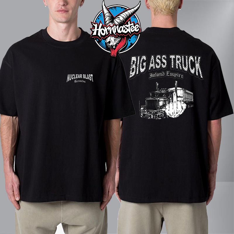 Nuclear Blast Records x Big Ass Truck Official Logo Unisex T Shirt Two Sided Nuclear Blast Records x Big Ass Truck Official Logo Unisex T Shirt Two Sided