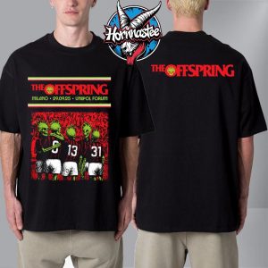 Offspring Milano Show On September 29 2025 At Uniipol Forum Inspired By 1992 93 Scudetto AC Milan Unisex T Shirt Two Sided