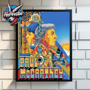 Paul McCartney Got Back Tour 2025 Venue Poster At Bok Center On October 22 2025 Tulsa Poster Canvas Decor Paul McCartney Got Back Tour 2025 Venue Poster At Bok Center On October 22 2025 Tulsa Poster Canvas Decor