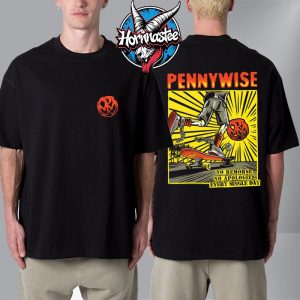 Pennywise About Time 30 Years Anniversary Every Single Day Unisex T Shirt Two Sided