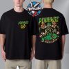 Hot Mulligan 2026 EU UK Tour Schedule Tour Dates Unisex T Shirt Two Sided