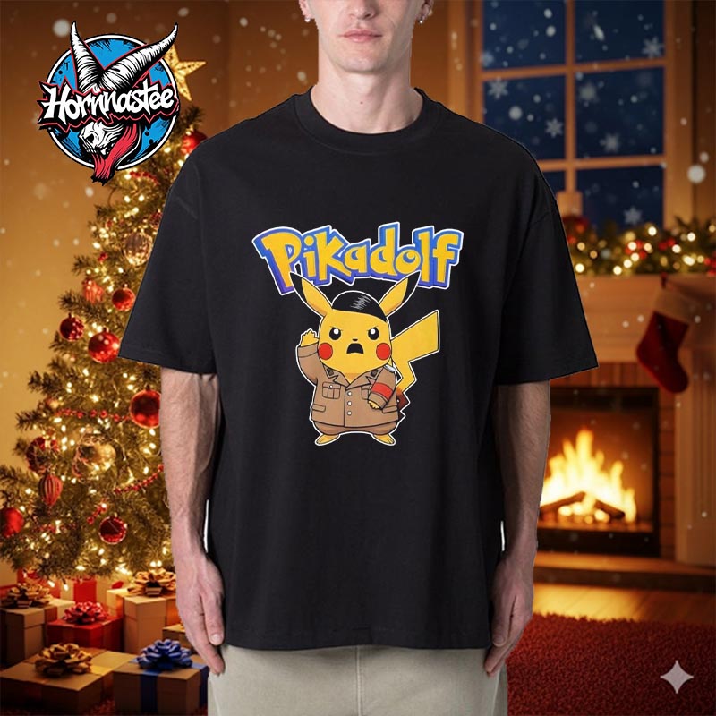 Pikadolf x Pokémon Pikachu Adolf Hitler Unisex T Shirt Pikadolf x Pokémon Pikachu Adolf Hitler Unisex T Shirt