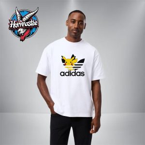 Pokemon x Adidas Pikachu Logo Unisex T Shirt Pokemon x Adidas Pikachu Logo Unisex T Shirt