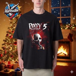 Poppy Playtime 5 Happy Anniversary Unisex T Shirt