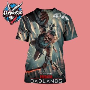 Predator Badlands New Poster 4DX In Theaters On November 7 2025 All Over Print Shirt