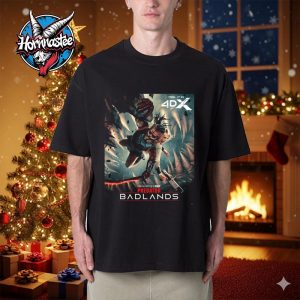 Predator Badlands New Poster 4DX In Theaters On November 7 2025 Unisex T Shirt