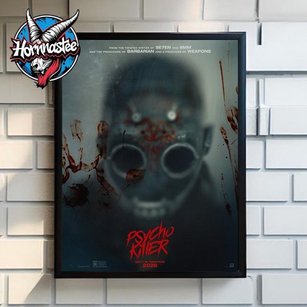 Psycho Killer Movie From The Producers Barbarian And Weapons Only In Theaters February 20 2026 Poster Home Decor Canvas