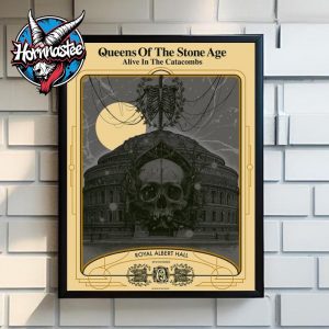 Queen Of The Stone Age Alive In The Catacombs At Royal Albert Hall On October 29 2025 Poster Canvas Decor