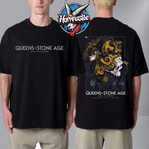 Queen Of The Stone Age Alive In The Catacombs On October 21 2025 At Baloise Session In Basel CH Unisex T Shirt Two Sided Queen Of The Stone Age Alive In The Catacombs On October 21 2025 At Baloise Session In Basel CH Unisex T Shirt Two Sided