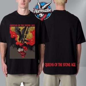 Queen Of The Stone Age Chicago IL Venue Poster At The Chicago Theatre On October 2 2025 The Catacombs Tour Unisex T Shirt Two Sided