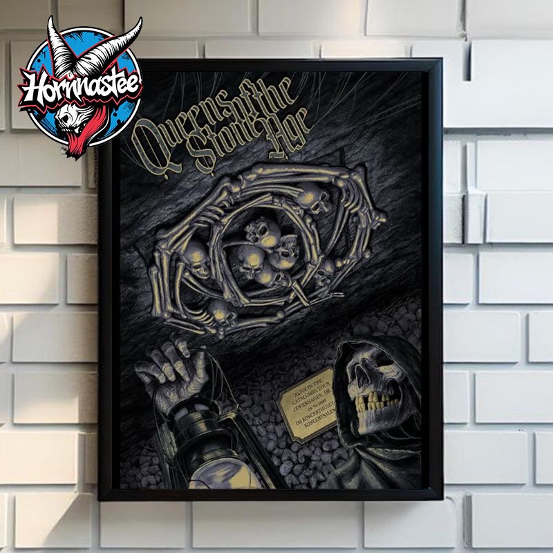 Queen Of The Stone Age Event Tonight At DR Koncerthuset On October 24 2025 Copenhagen Denmark Poster Canvas Decor Queen Of The Stone Age Event Tonight At DR Koncerthuset On October 24 2025 Copenhagen Denmark Poster Canvas Decor