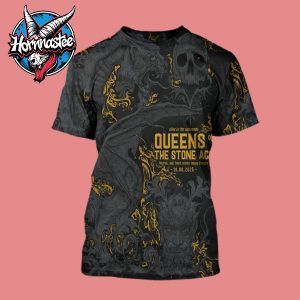 Queens Of The Stone Age Boston MA Show On October 8 2025 At Boch Center Alive In The Catacombs All Over Print Shirt