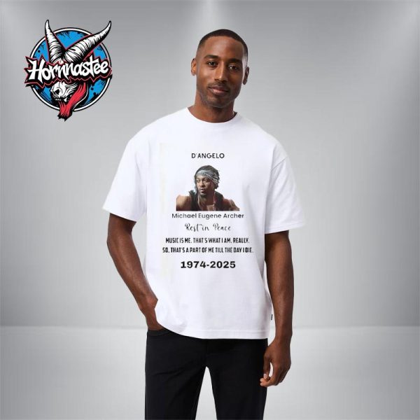 RIP D’Angelo Micheal Eugene Archer 1974 2025 Unisex T Shirt