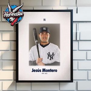 RIP Jesús Montero New York Yankees Player Passed Away 1989 2025 Poster Canvas Decor RIP Jesús Montero New York Yankees Player Passed Away 1989 2025 Poster Canvas Decor