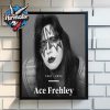 Rolling Stone RIP Ace Frehley 1951-2025 Spaceman Of Kiss Poster Home Decor Canvas