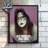 Rolling Stone RIP Ace Frehley 1951-2025 Spaceman Of Kiss Poster Home Decor Canvas