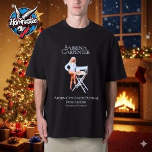 Sabrina Carpenter Merch Tee At Austin City Limits Music Festival Pedicab Ride On October 4 2025 Unisex T Shirt