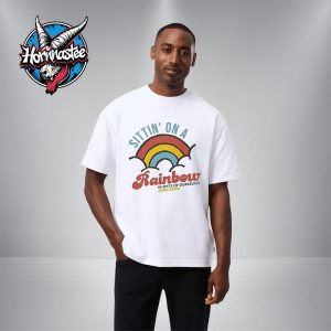 Sheriff Country Wes Fox Sittin’ On A Rainbow Unisex T Shirt