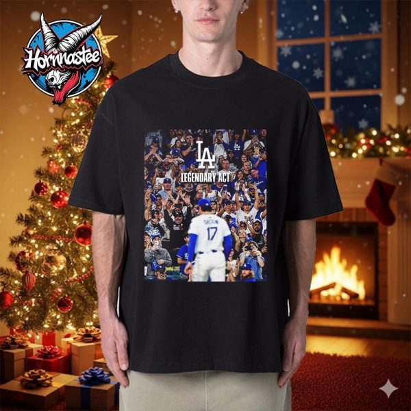 Shohei Ohtani Los Angeles Dodgers Legendary Act Unisex T Shirt