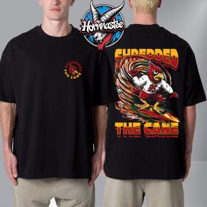 Shredded The Canes Louisville Cardinals Shredded the C Pocket Unisex T Shirt Two Sided