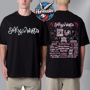 Sick New World Festival Poster Line Up On April 25 2026 In Las Vegas Festival Ground NV Unisex T Shirt Two Sided Sick New World Festival Poster Line Up On April 25 2026 In Las Vegas Festival Ground NV Unisex T Shirt Two Sided