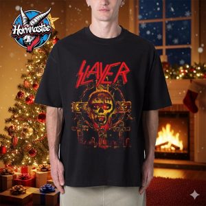 Slayer Band Abyss 35 Years Anniversary Season’s Crosses Unisex T Shirt Slayer Band Abyss 35 Years Anniversary Season’s Crosses Unisex T Shirt