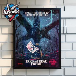 Stranger Things 2 x Butcher Billy Chapter 2 Trick Or Treat Freak Poster Home Decor Canvas