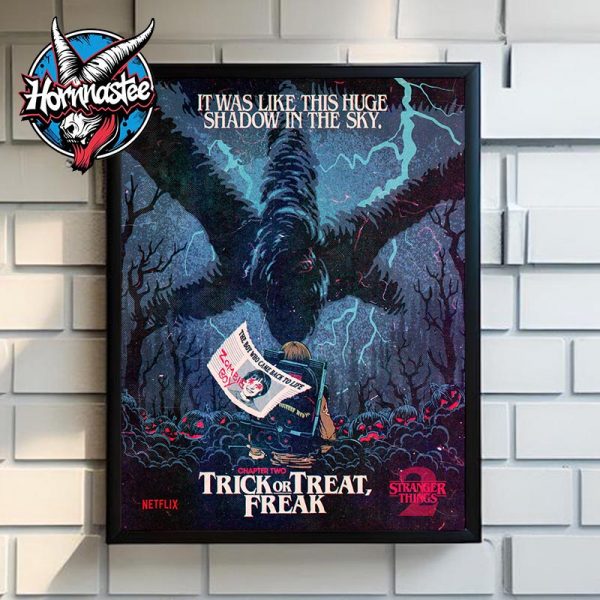 Stranger Things 2 x Butcher Billy Chapter 2 Trick Or Treat Freak Poster Home Decor Canvas