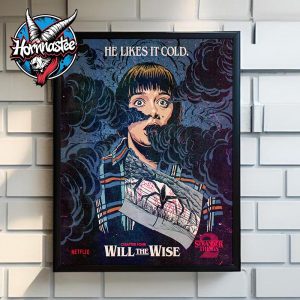 Stranger Things 2 x Butcher Billy Chapter 4 Will The Wise He Likes It Cold Poster Home Decor Canvas