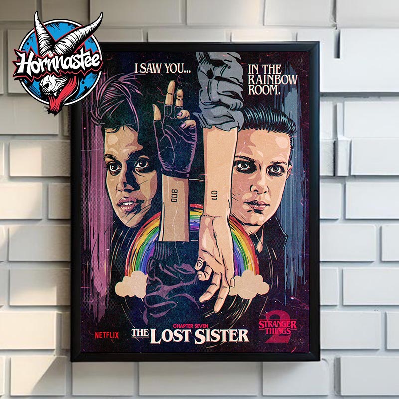 Stranger Things 2 x Butcher Billy Chapter 7 The Lost Sister I Saw You In The Rainbow Room Poster Home Decor Canvas Stranger Things 2 x Butcher Billy Chapter 7 The Lost Sister I Saw You In The Rainbow Room Poster Home Decor Canvas