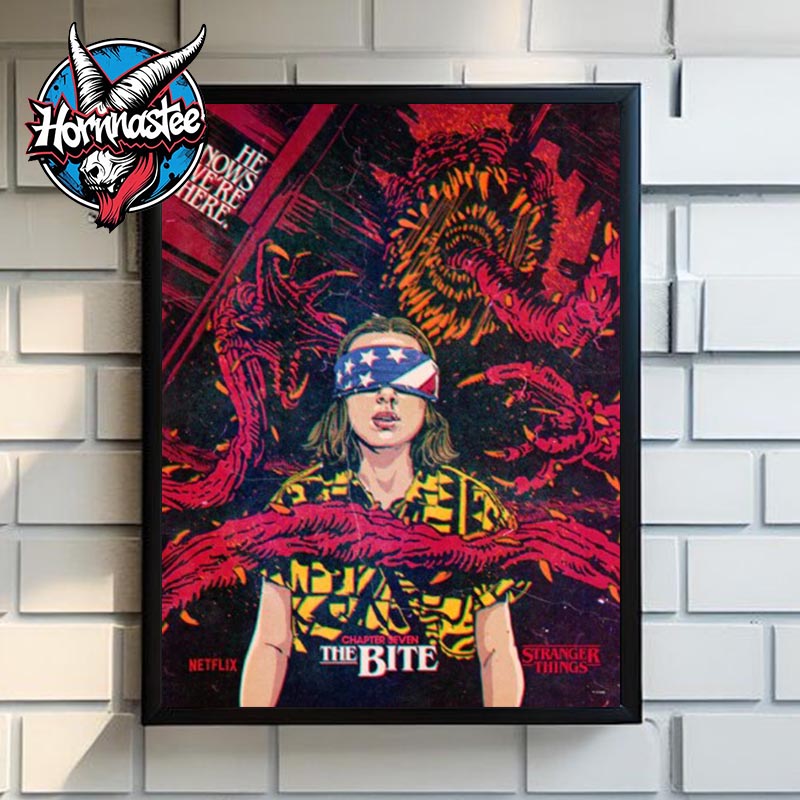 Stranger Things 3 x Billy Butcher Chapter 7 The Bite Poster Home Decor Canvas Stranger Things 3 x Billy Butcher Chapter 7 The Bite Poster Home Decor Canvas