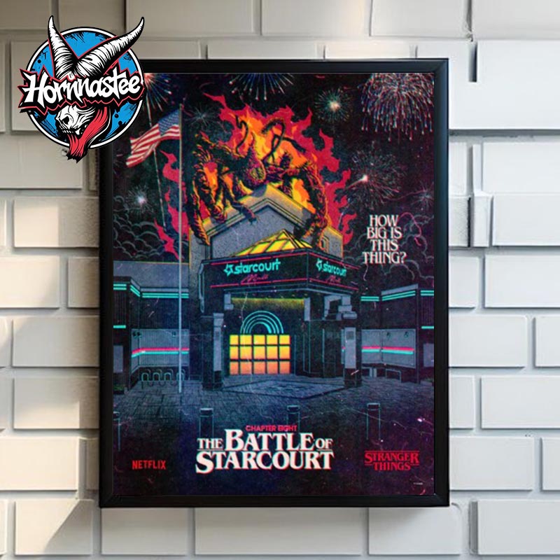 Stranger Things 3 x Butcher Billy Chapter 8 The Battle Of Starcourt Poster Home Decor Canvas Stranger Things 3 x Butcher Billy Chapter 8 The Battle Of Starcourt Poster Home Decor Canvas